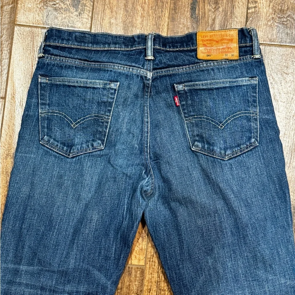 Levi's 541 Jeans Men’s White Oak Cone Denim Straight Leg 32x30 premium pants